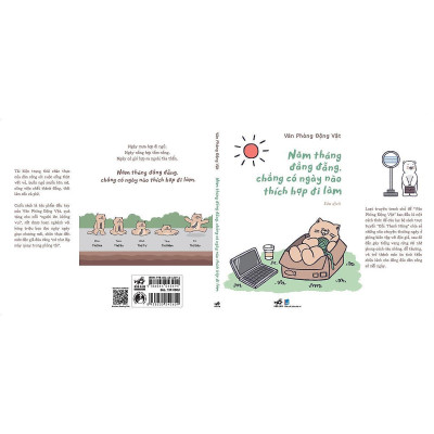 Sách - Năm Tháng Đằng Đẵng, Chẳng Có Ngày Nào Thích Hợp Đi Làm - Văn Phòng Động Vật - Nhã Nam