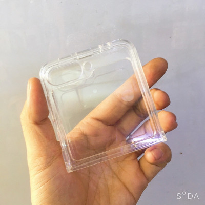 Ốp lưng Likgus Crystal cho Samsung Z Flip 6 5G túi khí chống sốc, chống ố màu( hàng chính hãng)
