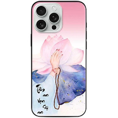 Ốp lưng cho IPhone 15 - 15 Plus - 15 Pro - 15 Pro Max - 16 - 16 Plus - 16 Pro - 16 Pro Max - Tay Sen Tâm An - Hàng Chính Hãng