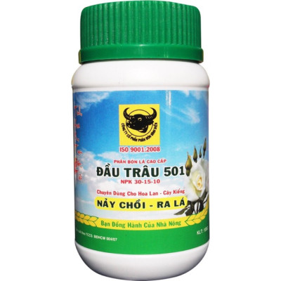 Bộ phân bón Bình Điền Mekong chăm sóc cây trồng từ nhỏ đến ra hoa (MK 501- MK 701- MK 901 3 hũ x 100g)