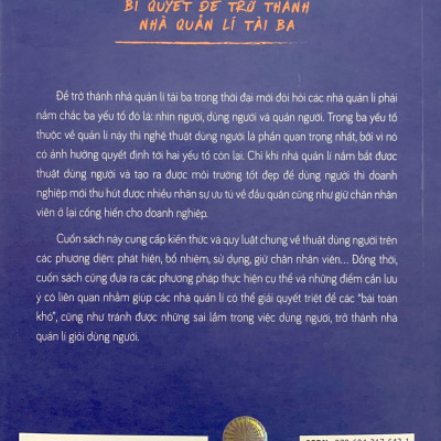 Thuật Dùng Người - Bí Quyết Để Trở Thành Nhà Quản Lí Tài Ba
