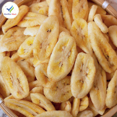 Chuối Sấy Giòn Hàng Vụn Viettin Mart 500g