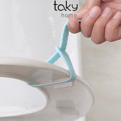 Set 2 Dây Silicon Lật Nhấc Nắp Bệt Bồn Cầu - Bảo Đảm Vệ Sinh Cho Gia Đình, Sản Phẩm Tiện Dụng Cho Nhà, Tiện Dụng, Linh Hoạt. Tắm TakyHome 5214set2