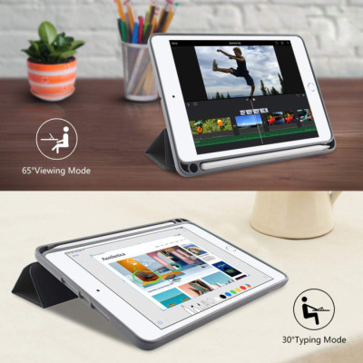 Bao Da dành cho iPad Mini 7 , Mini 6 kèm khay đựng bút chính hiệu MUTURAL - Hàng nhập khẩu