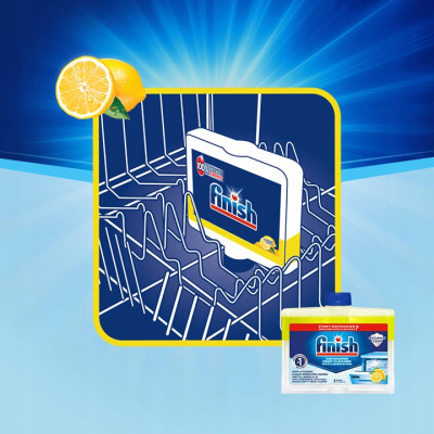 Dung dịch vệ sinh máy rửa bát FINISH hương chanh 250ml- ĐỨC CHÍNH HÃNG