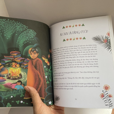 (Minh hoạ màu) ĐỨC PHẬT KỂ CON NGHE – 3 - Dharmachari Nagaraja – Nguyễn Minh Tiến dịch - Thái Hà Books