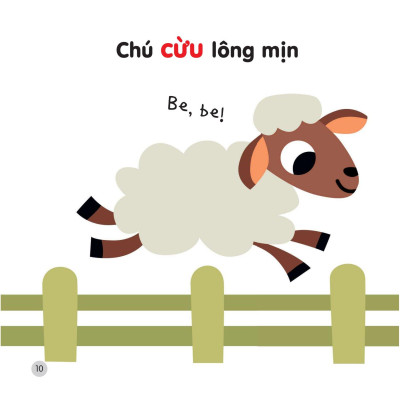 Sách 200 Từ Vựng Mẹ Cùng Con Học Nói - Các Loài Động Vật Đáng Yêu