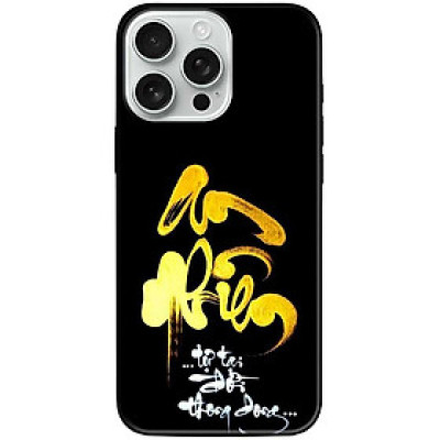 Ốp lưng cho iPhone 14 - iPhone 14 Plus - iPhone 14 Pro - iPhone 14 Pro Max - Thư Pháp An Nhiên - Hàng Chính Hãng