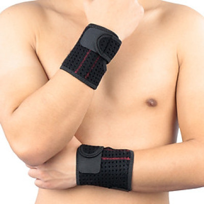 Combo 2 Băng Cổ Tay AOLIKES HW024 - Lò Xo Kép, Thoáng Khí, Dễ Điều Chỉnh