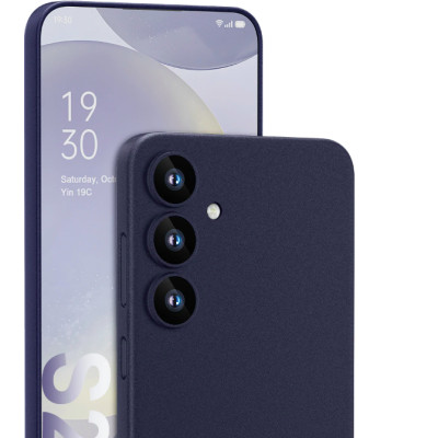 Ốp lưng nhám chống sốc siêu mỏng 0.3mm cho Samsung Galaxy S25 Plus hiệu Memumi có gờ bảo vệ camera - Hàng nhập khẩu