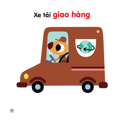 200 Từ Vựng Mẹ Cùng Con Học Nói - Các Phương Tiện Giao Thông Ngộ Nghĩnh