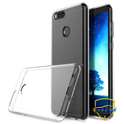 Ốp lưng dành cho Xiaomi Mi A1/ Mi 5X silicon TPU dẻo trong suốt dày dặn chống sốc, chống xước cao cấp - Hàng chính hãng