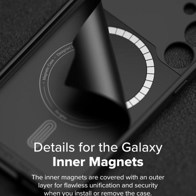Ốp lưng dành cho Samsung Galaxy S24 FE RINGKE Onyx Magnetic - Hàng Chính Hãng