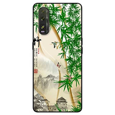 Ốp lưng dành cho Oppo Find X2 mẫuTranh Làng Tre