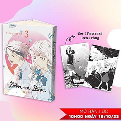 Đêm Và Biển - Tập 3 - Tặng Kèm 2 Postcard Đen Trắng