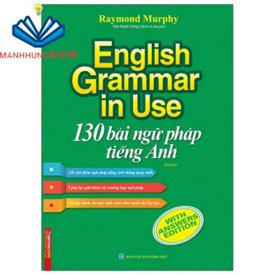 Sách - 130 bài ngữ pháp tiếng Anh màu (tặng 5500 đen trắng)