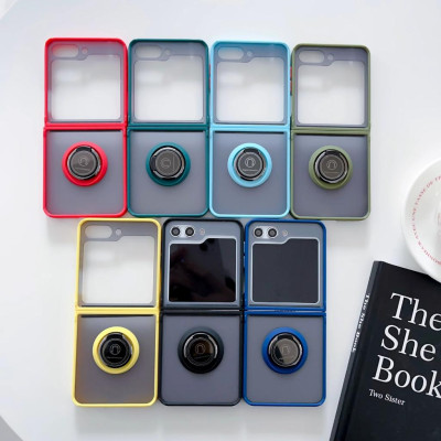 Ốp Lưng Chống Sốc Iring Cho Samsung Galaxy Z FLIP 6 / Z FLIP 5 / Z FLIP 4 / Z FLIP 3 - Bum Store Galaxy Case