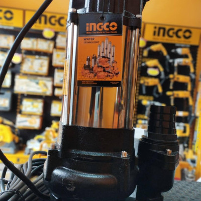 MÁY BƠM NƯỚC THẢI BẰNG ÁP SUẤT (1.5bar-10 bar) INGCO SPDS11008 - HÀNG CHÍNH HÃNG