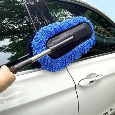 Chổi Lau Quét Bụi, Rửa Xe Ô Tô Điều Chỉnh Được Độ Dài 75-86Cm