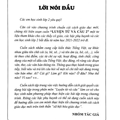 Luyện Từ Và Câu 2 (Theo Chương Trình Tiểu Học Mới)