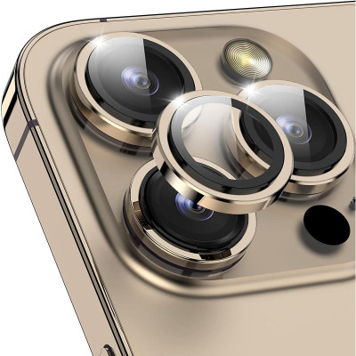 Bộ miếng dán kính cường lực bảo vệ Camera cho iPhone 16 / 16 Plus / 16 Pro / 16 Pro Max hiệu HOTCASE Kuzoom Lens mang lại khả năng chụp hình sắc nét full HD (độ cứng 9H, tặng kèm khung tự dán) - Hàng nhập khẩu