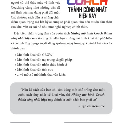 Những Mô Hình COACH Thành Công Nhất Hiện Nay (SGB)