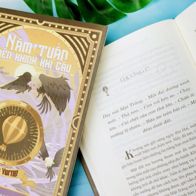 Sách Năm Tuần Trên Khinh Khí Cầu – Đinh Tị Books