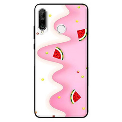 Ốp in cho Huawei P30 Lite Họa Tiết Dưa Hấu Hồng - Hàng chính hãng