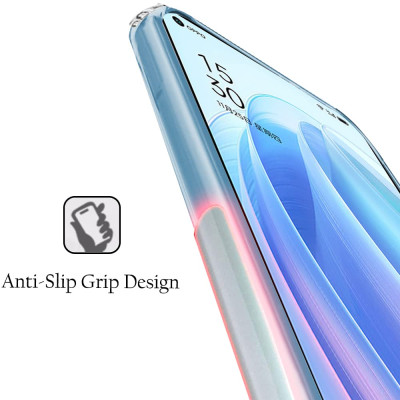 Ốp lưng silicon dẻo cho Oppo Reno 7z / Reno 8z hiệu Ultra Thin trong suốt mỏng 0.6mm độ trong tuyệt đối chống trầy xước - Hàng nhập khẩu