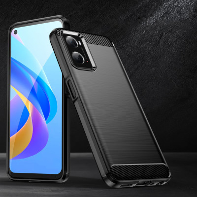 Ốp lưng chống sốc vân kim loại cho Oppo A36 / A76 / A96 / K10 / Realme 9i hiệu Likgus (bảo vệ toàn diện, chống va đập) - hàng nhập khẩu