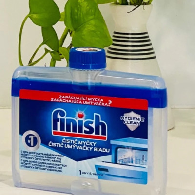Dung dịch vệ sinh máy rửa bát Finish 250ml (thị trường Đức) - Giao ngẫu nhiên