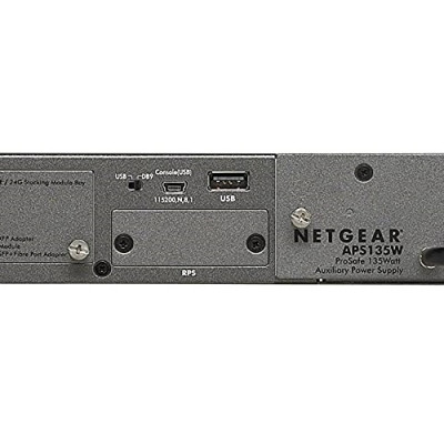 Thiết Bị Chia Mạng Gắn Rack 24 Cổng 10/100/1000M Với 4 Cổng Quang 1G SFP Và 2 Combo Cổng Quang 10G SFP+/ RJ45 10G Stackable Fully Managed Gigabit Ethernet ProSAFE Next-Gen Edge Switch Netgear GSM7228S - Hàng Chính Hãng