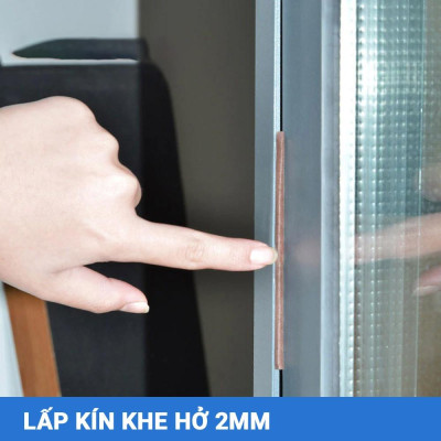 Ron cửa cuộn bán theo mét dài Gioăng cao su chữ I chống ồn, ngăn Bụi cửa Sổ (roncua) 