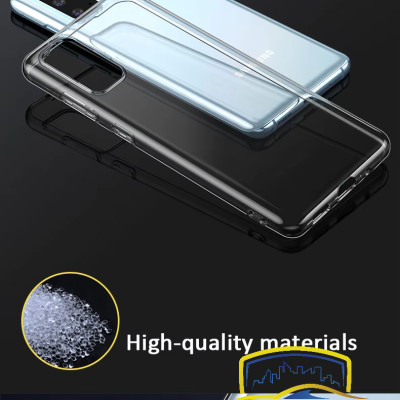 Ốp lưng dành cho Samsung Galaxy A51 dẻo trong suốt, dày dặn, chống sốc cao cấp - Hàng nhập khẩu