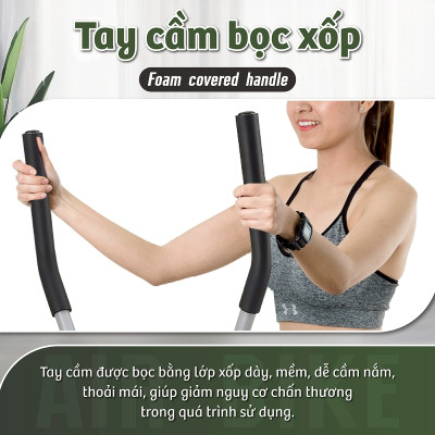BG Xe đạp tập thể dục tại nhà toàn thân ELLITIPCAL BIKE 8703 (hàng nhập khẩu)