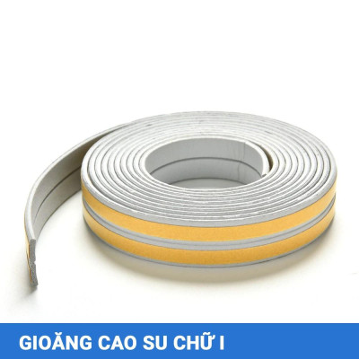 Ron cửa cuộn bán theo mét dài Gioăng cao su chữ I chống ồn, ngăn Bụi cửa Sổ (roncua) 