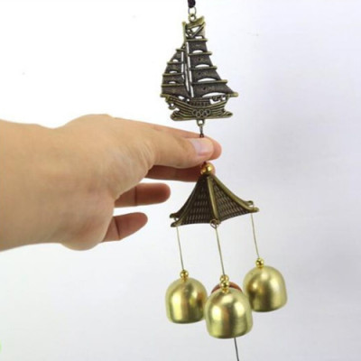 Chuông gió thuyền thuận buồm xuôi gió 3 quả