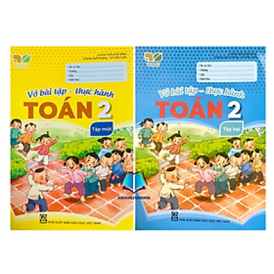 Sách - Combo Vở bài tập - Thực hành Toán lớp 2 - tập 1 + 2 (Kết Nối)
