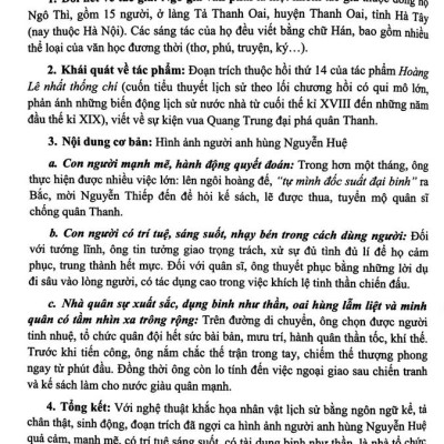 Hướng Dẫn Ôn Tập Thi Tuyển Sinh lớp 10 Trung Học Phổ Thông - Môn Ngữ Văn