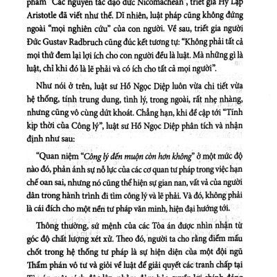 Những Suy Nghiệm Về Luật Pháp
