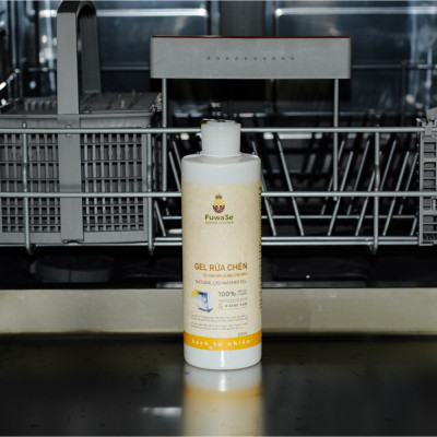nước rửa bát cho máy rửa chén bát Fuwa3e hữu cơ sinh học dạng gel 500ml