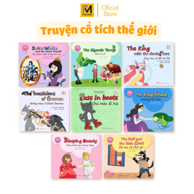 Cổ Tích Thế Giới Song Ngữ Anh - Việt: Snow White And The Seven Dwarfs - Nàng Bạch Tuyết Và Bảy Chú Lùn (Tái Bản 2019)