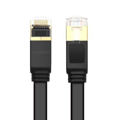 Cáp mạng 2 đầu đúc Cat7 UTP Patch Cords dạng dẹt - dài 1.5M - UGREEN NW106 - 11276 - Hàng Chính Hãng