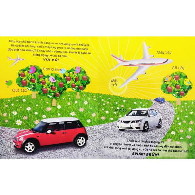 Sách Âm Thanh - Âm Thanh Quanh Bé - Những Từ Vựng Đầu Tiên - Tân Việt Books