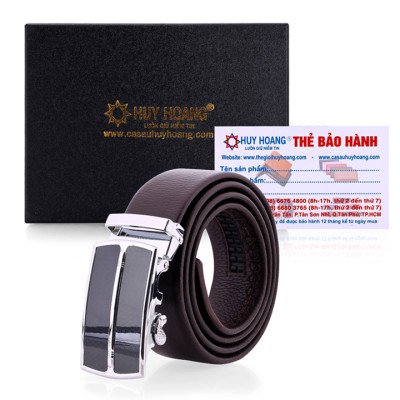 Thắt lưng nam Huy Hoàng Vip 4P màu da, đen, nâu HC4134-35-36 (đầu khóa giao ngẫu nhiên)