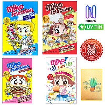 Sách - Combo Miko Ngoại Truyện 4 cuốn : Miko Selection Blue - Top 10 Của Độc Giả - -NXB Trẻ
