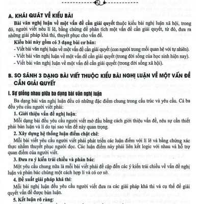 Các Dạng Nghị Luận Xã Hội Ngữ Văn 9 (Dành Cho Học Sinh Lớp 9 Vào Lớp 10 Theo Cấu Trúc Đề Thi Năm 2025) - HA