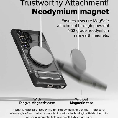 Ốp lưng cho Samsung Galaxy S25 Ultra RINGKE UX Magnetic - Hàng Chính Hãng