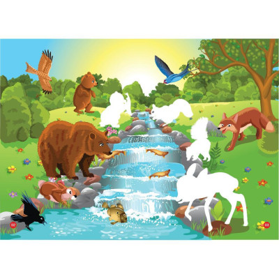 Sách - Sticker Dán Hình Thông Minh - Thám Hiểm Rừng Xanh - Việt Thư