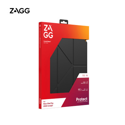 Ốp lưng ZAGG Crystal Palace Folio dành cho iPad (2024) Air 11 inch/Pro 11 inch/Air 13 inch/Pro 13 inch, bảo hành 12 tháng - Hàng chính hãng